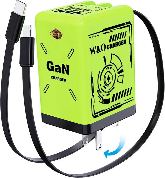 ⚡️ Chargeur GaN Ultra-Rapide – Puissance et Technologie dans votre Poche⚡️